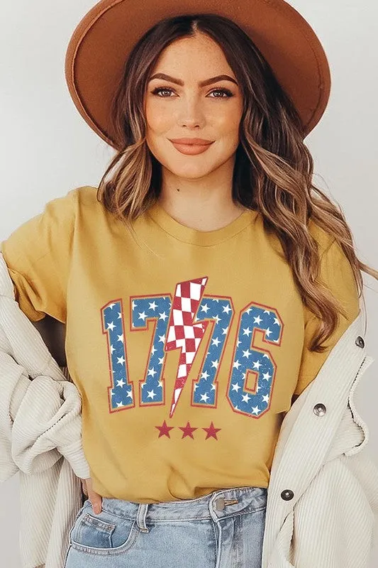 1776 America 4th Of July Graphic T Shirts