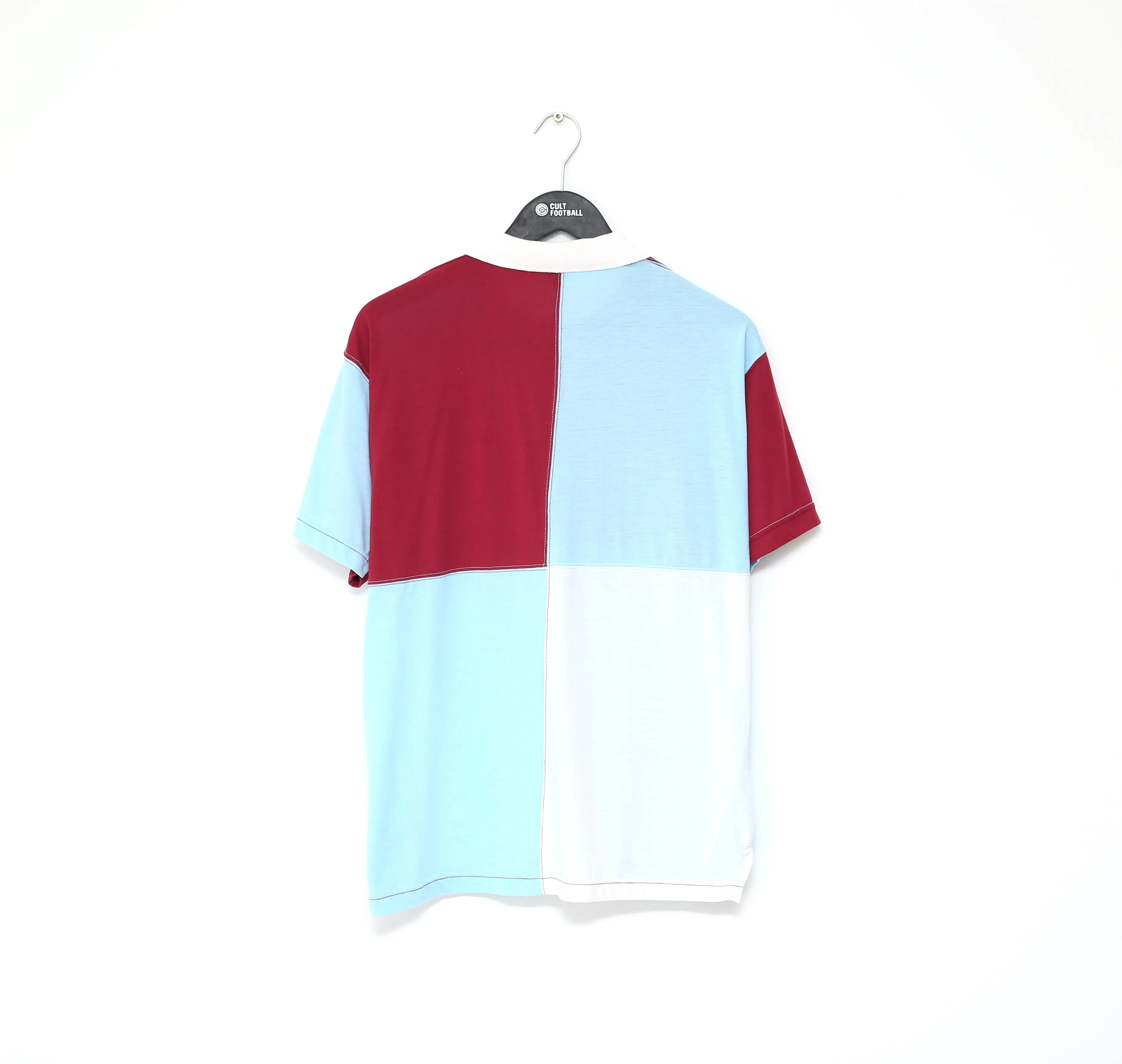 1991/93 WEST HAM UNITED Vintage Bukta Football Polo Shirt (L)