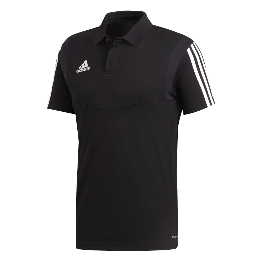 Adidas Adult Tiro 19 Polo (Black/White)