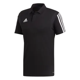 Adidas Adult Tiro 19 Polo (Black/White)