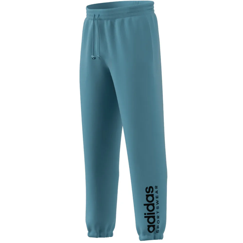 ADIDAS ALL SZN BLUE FLEECE GRAPHIC PANTS