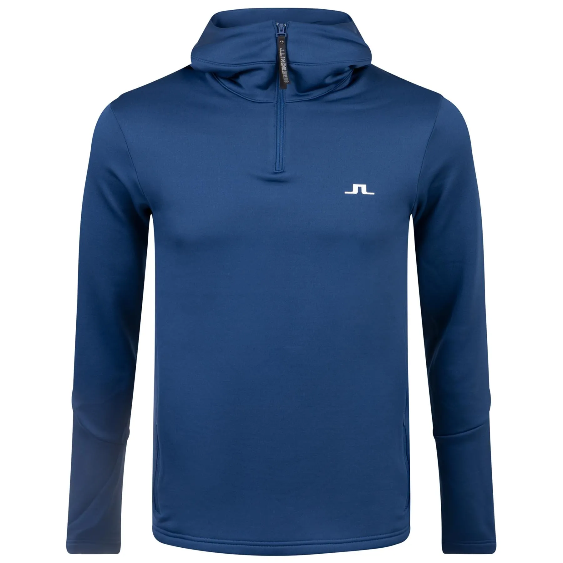 Aerial Quarter Zip Hoodie Estate Blue - AW23