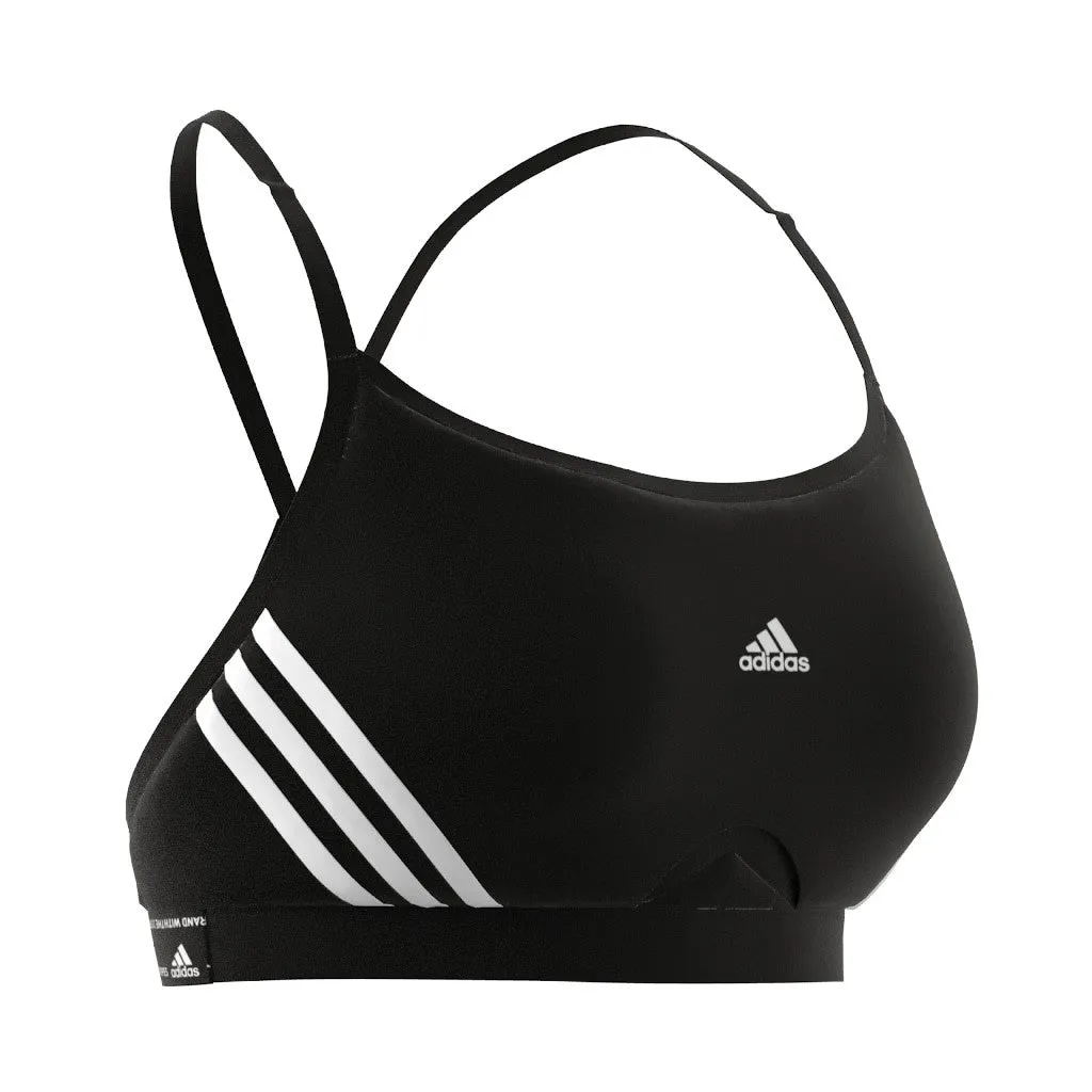 Aeroreact Training Light-Support 3-Stripes Bra (Plus Size)