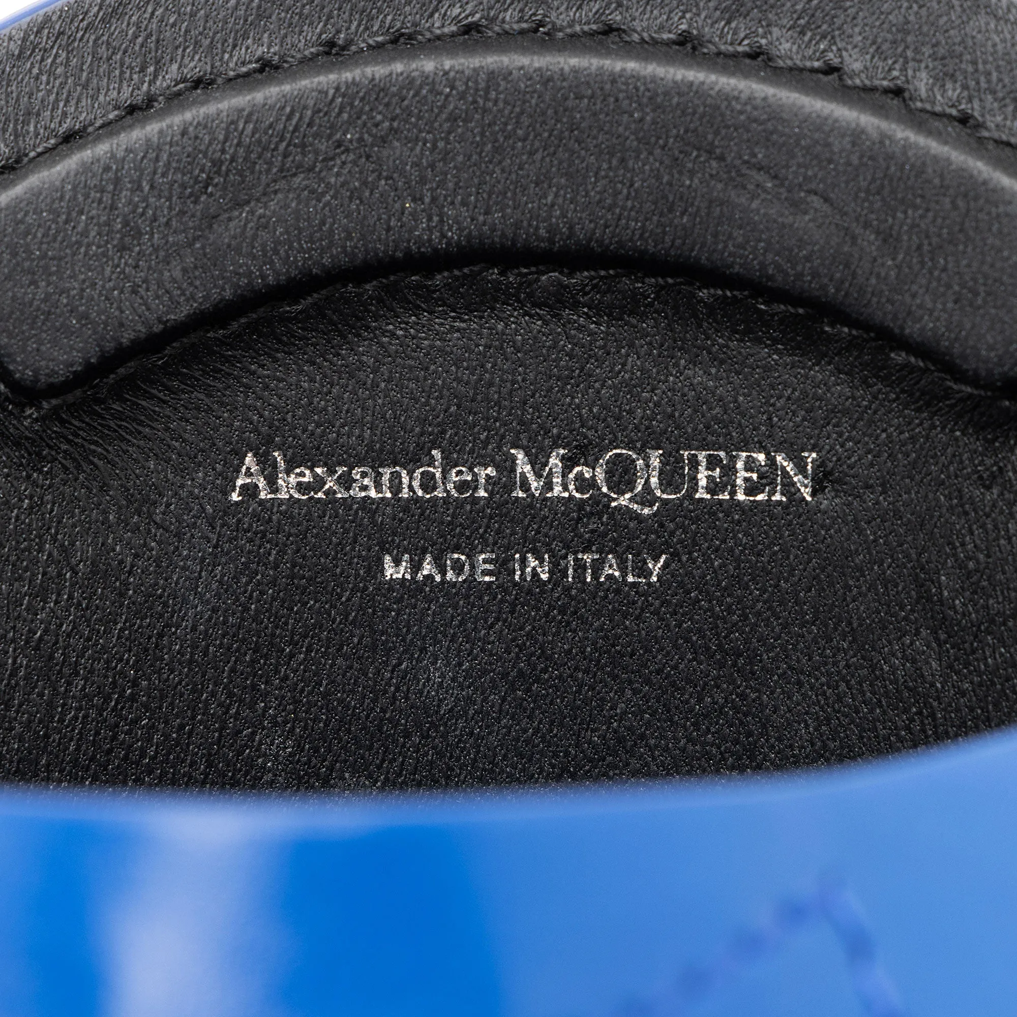 Alexander McQueen Leather Curve Mini Bucket Bag (SHF-5WFkWf)