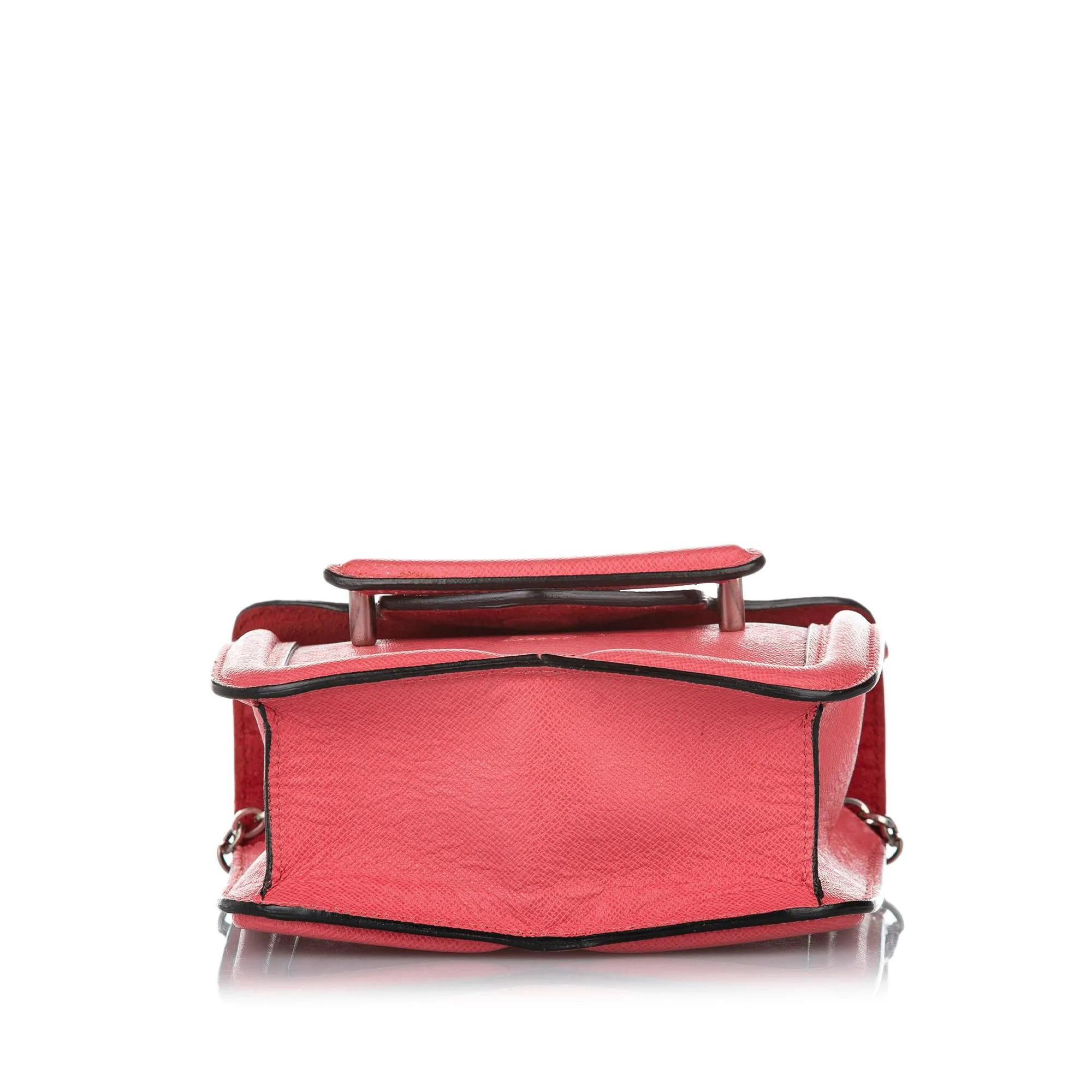 Alexander McQueen Mini Heroine Leather Crossbody Bag (SHG-20515)