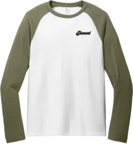 Allmade Unisex Tri-Blend Long Sleeve Colorblock Raglan