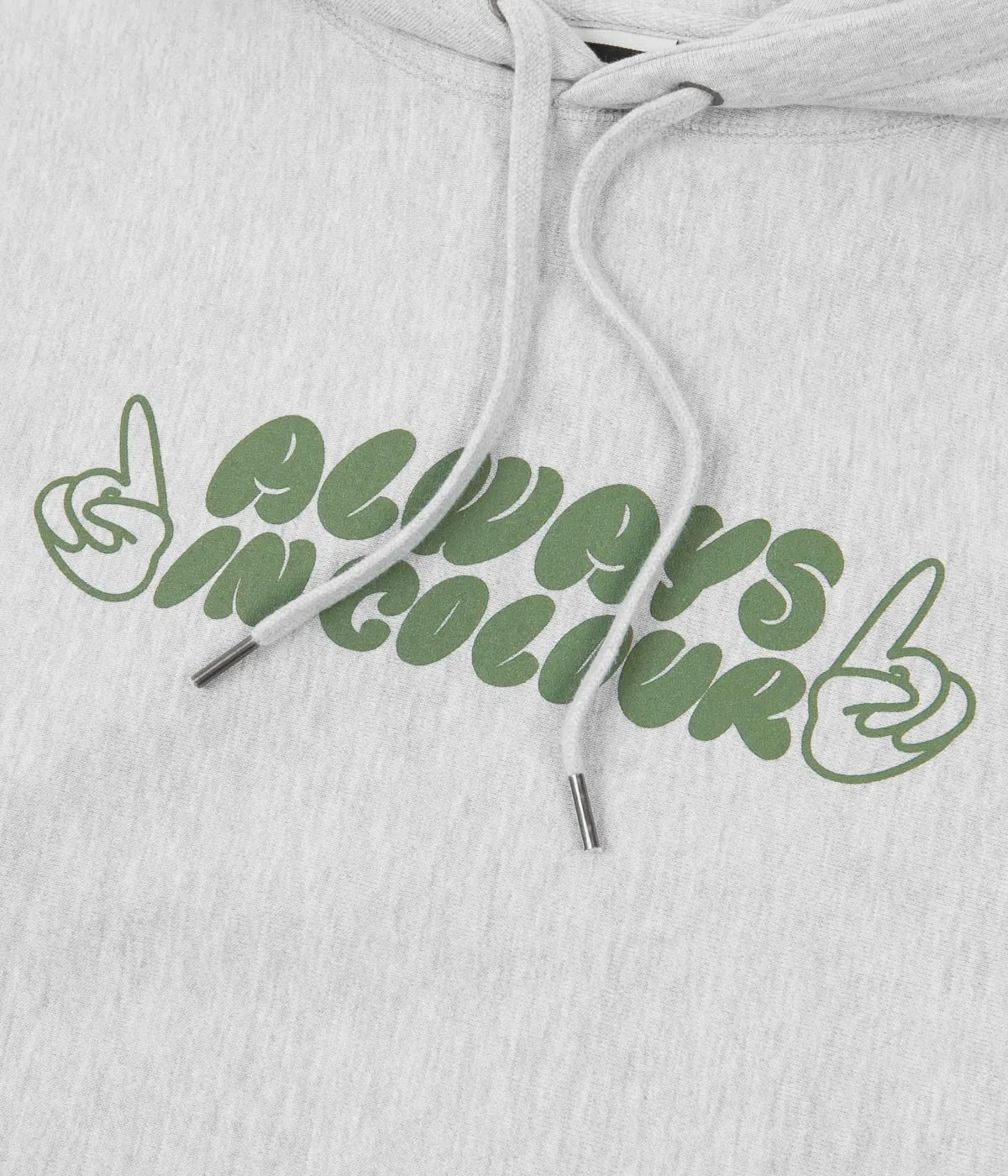 Always in Colour Hands Hoodie - Grey Heather