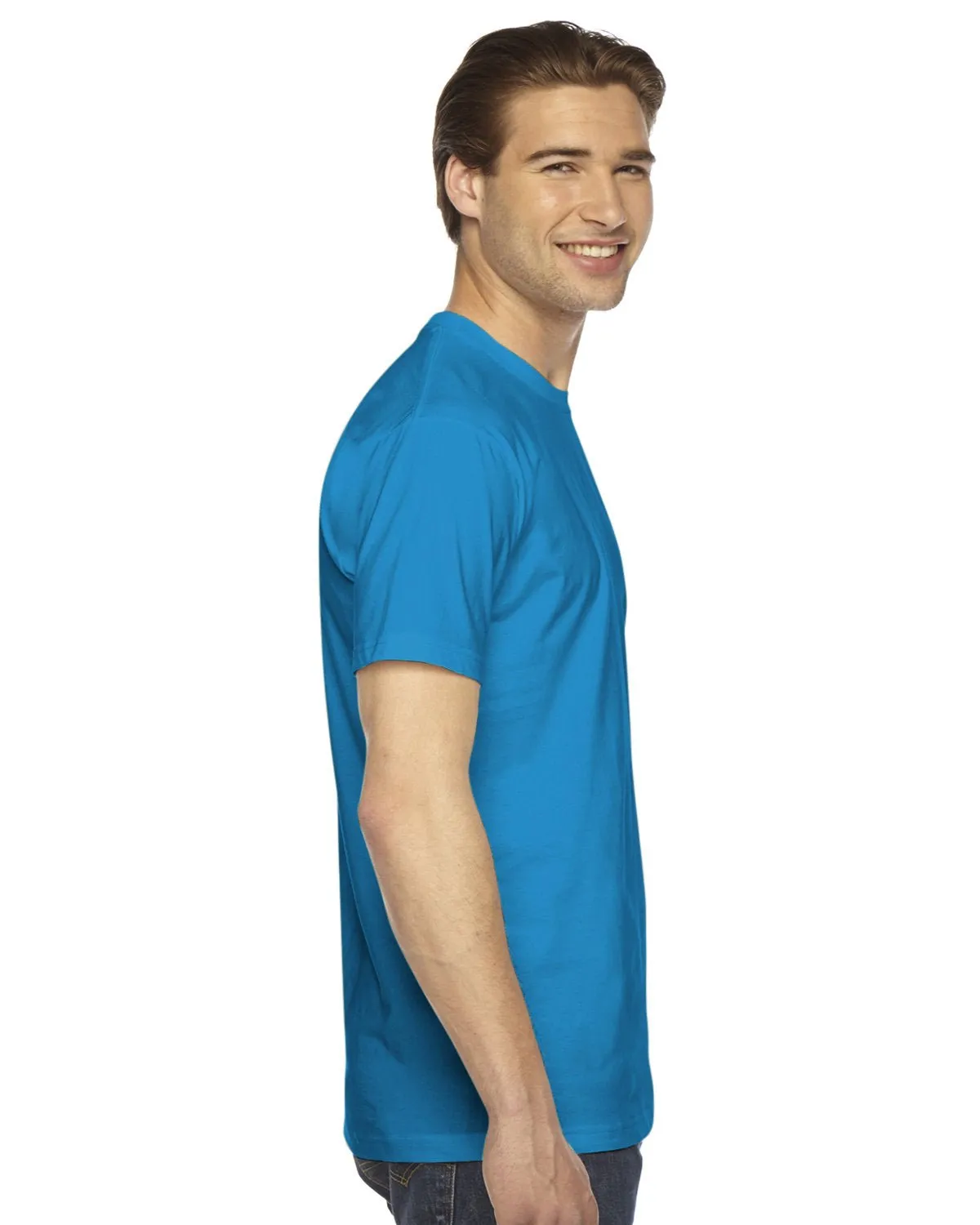 American Apparel 2001 Unisex Fine Jersey USAMade T-Shirt