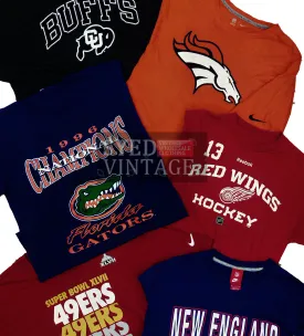 American Sports College Universities T-shirts 45kg Bale