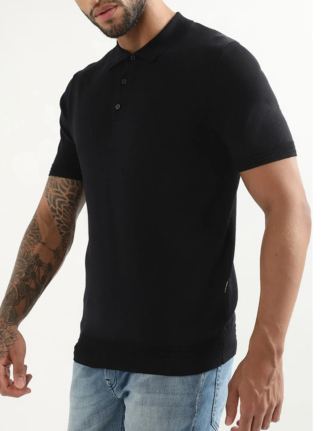 Antony Morato Blue Slim Fit Polo T-Shirt