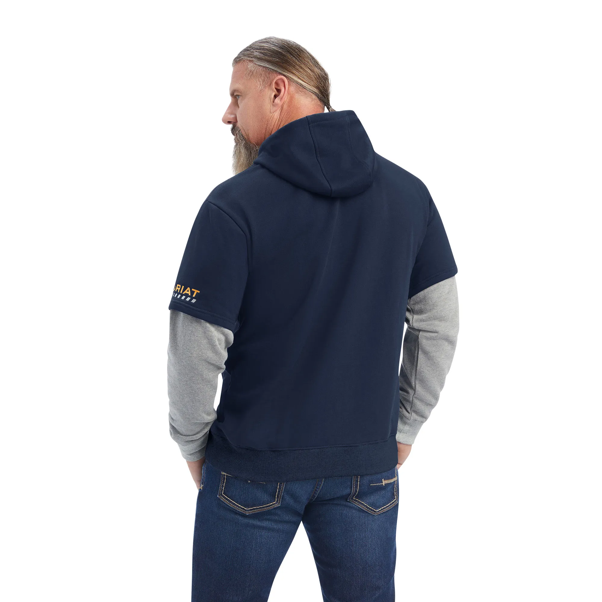 Ariat Men's Rebar Workman Dually Hooded Sweatshirt