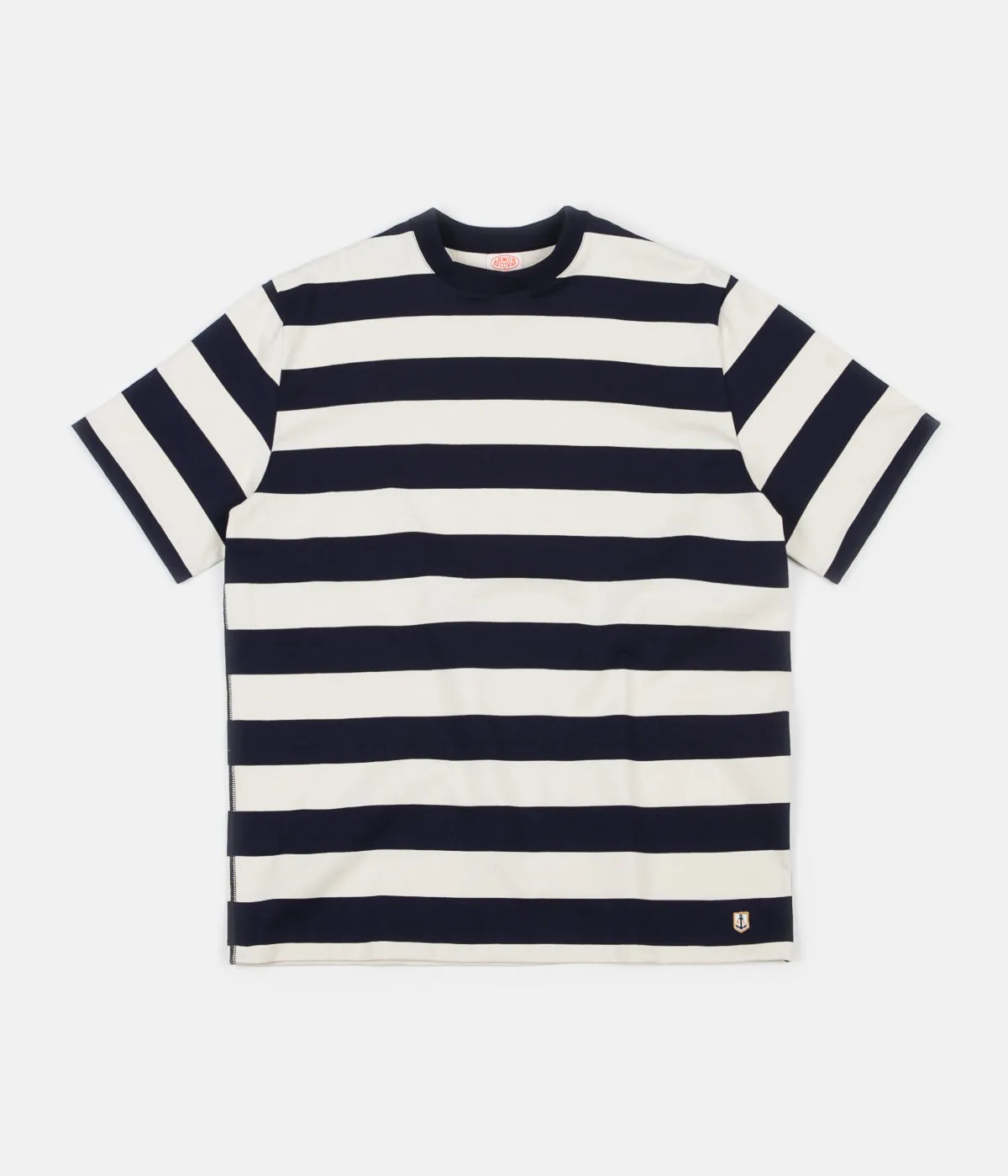 Armor Lux Heritage Stripe T-Shirt - Iroise / Nature