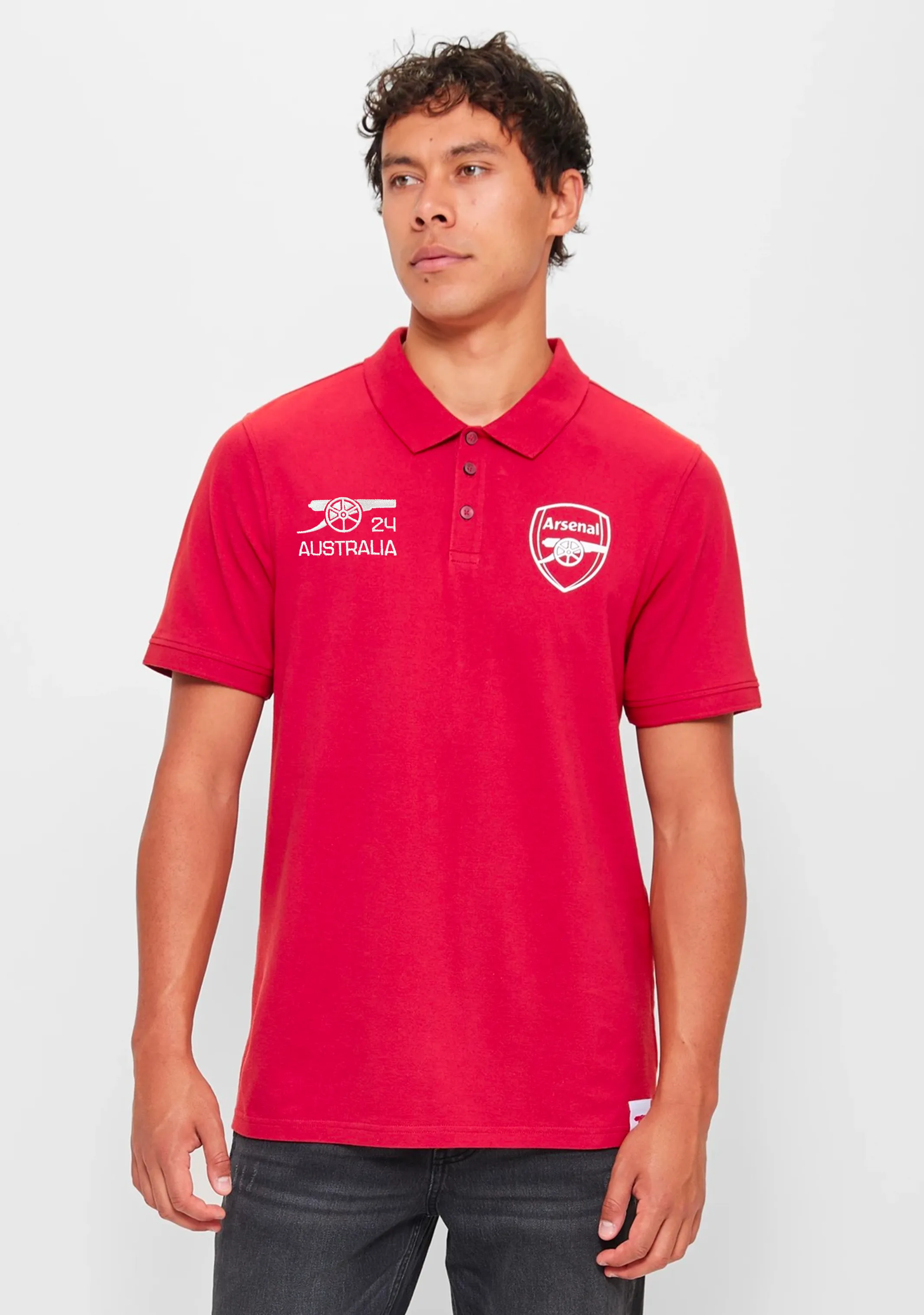 Arsenal FC Mens Polo Shirt 2024 <br> ARS037AA