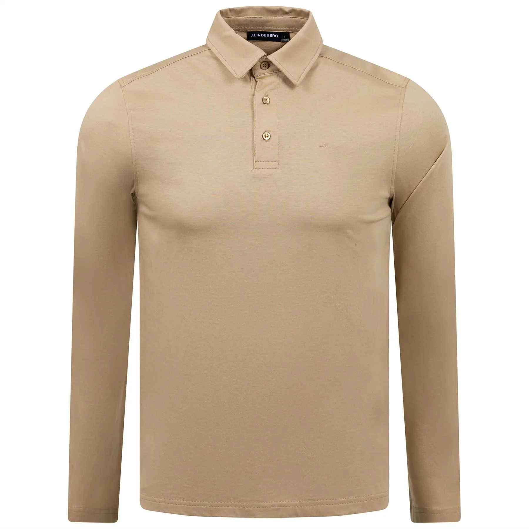 Asher LS Polo Safari Beige - SS23