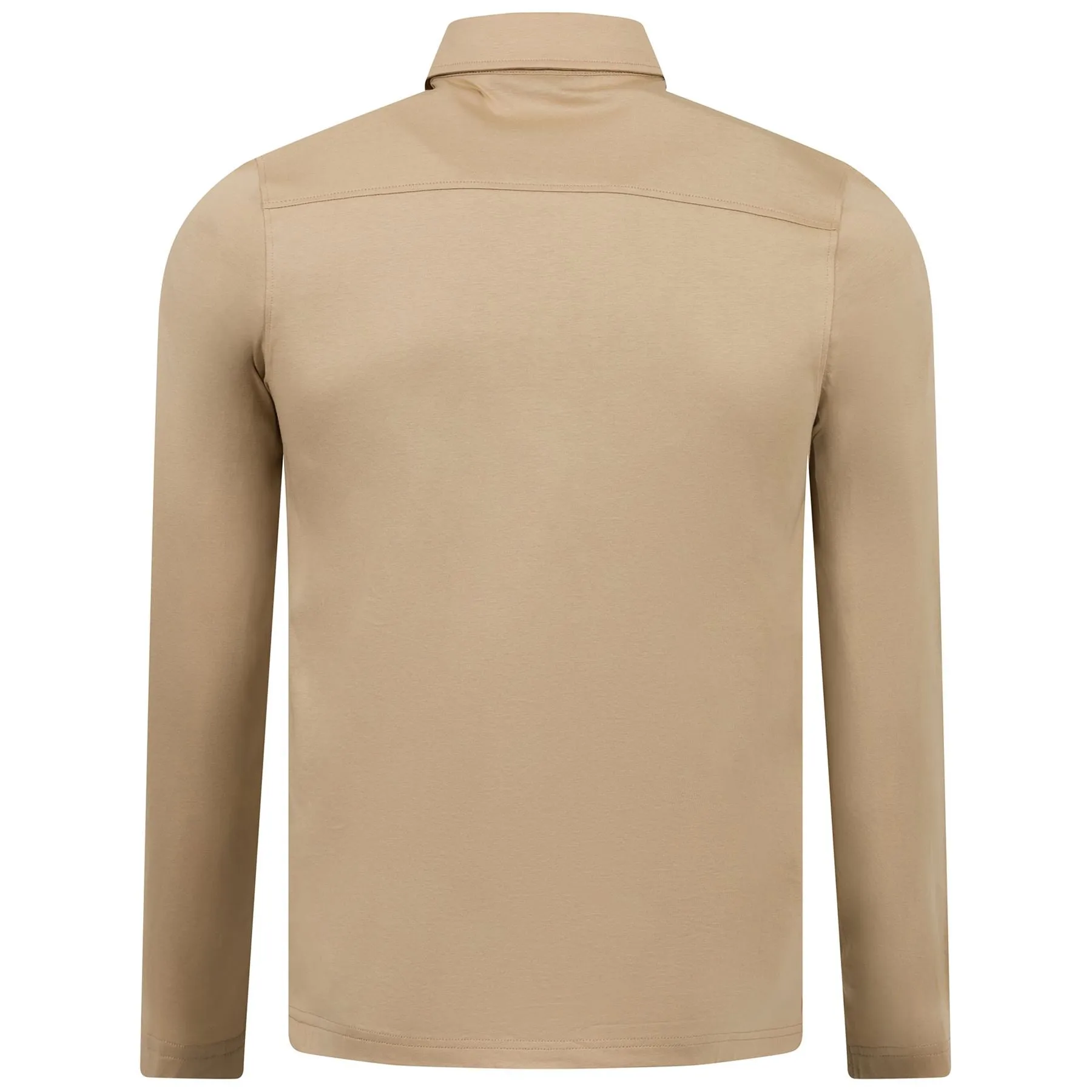 Asher LS Polo Safari Beige - SS23