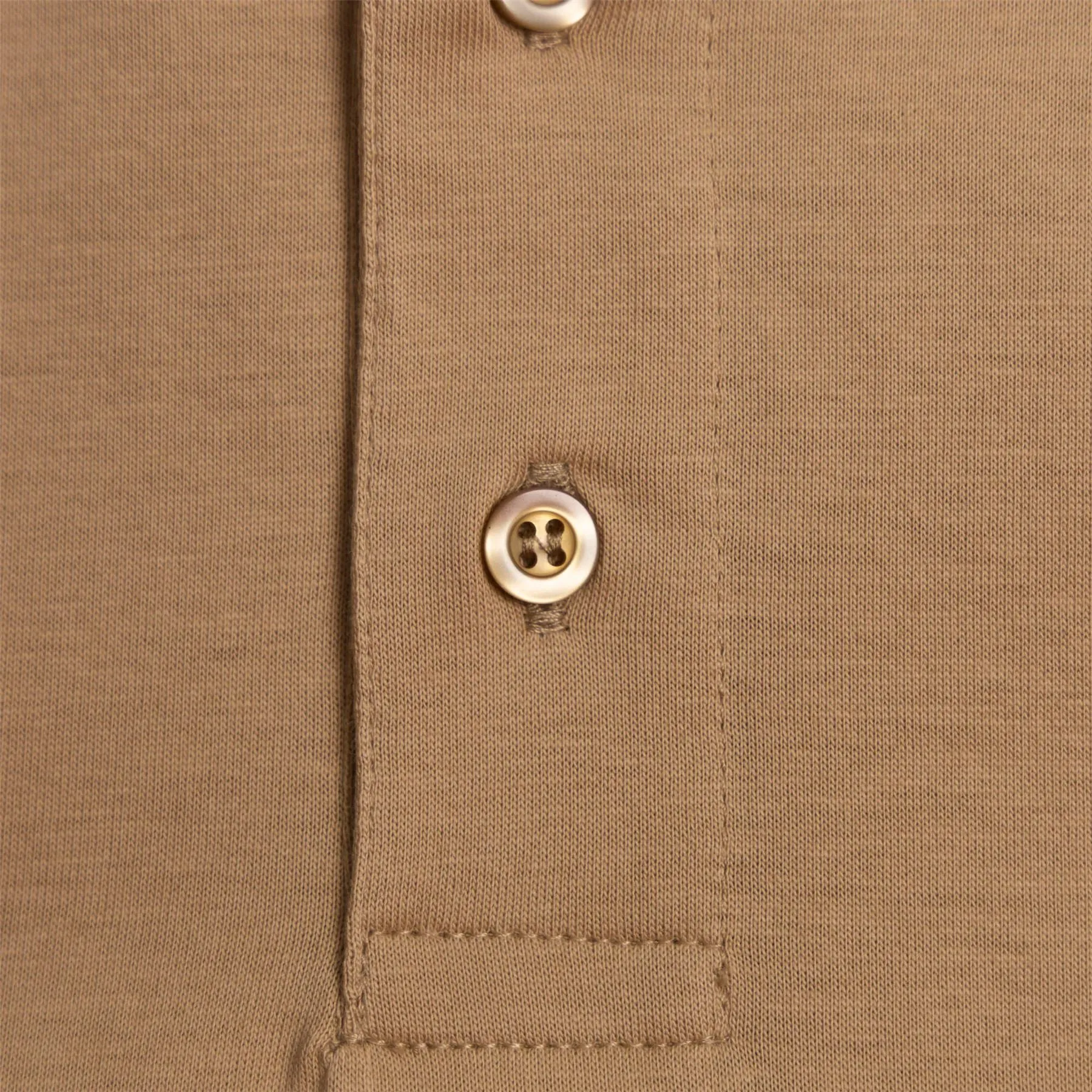 Asher LS Polo Safari Beige - SS23