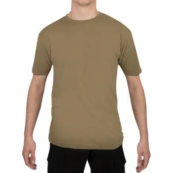 Athletic Fit Solid Color Military T-Shirt