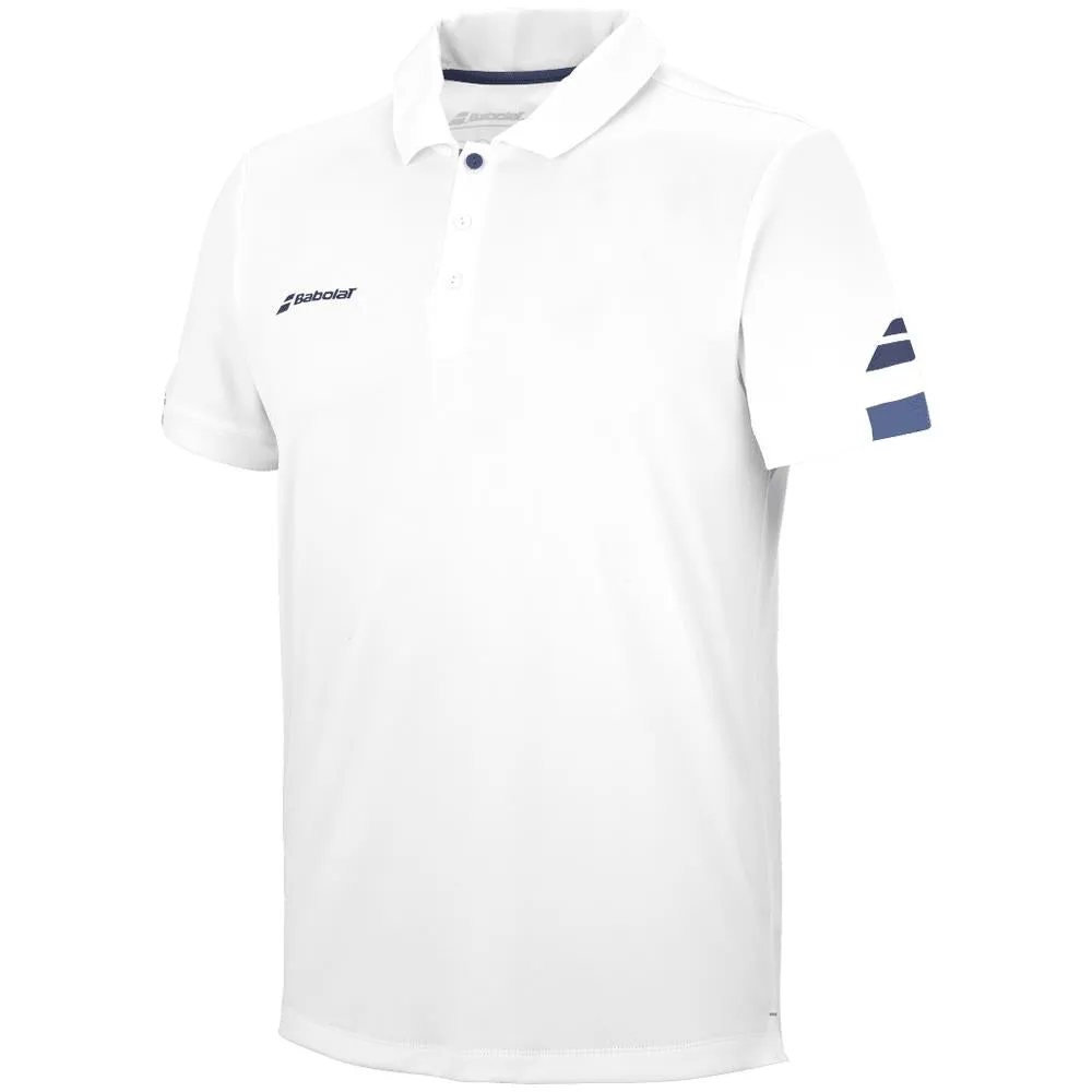 Babolat Boys Play Polo - White