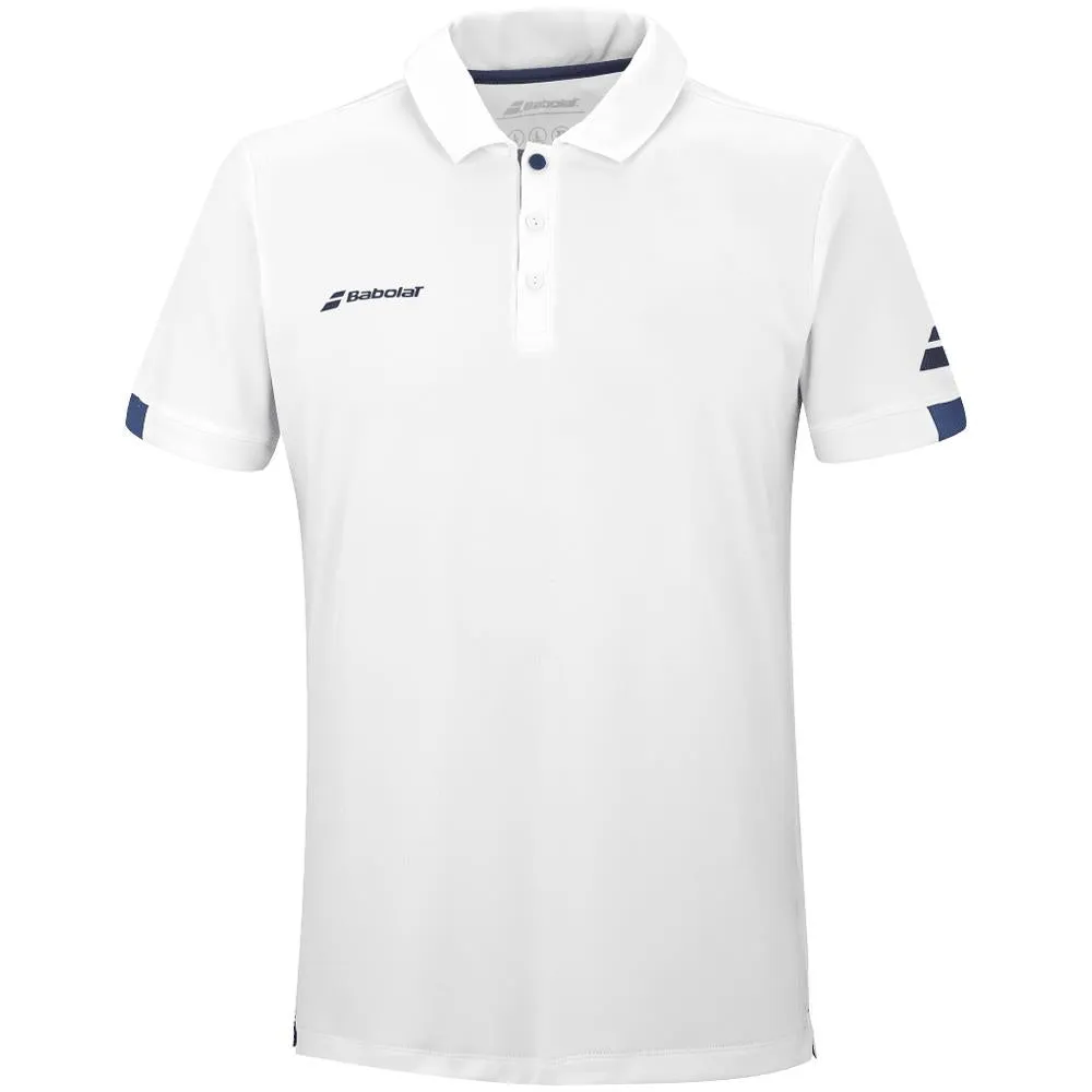 Babolat Boys Play Polo - White