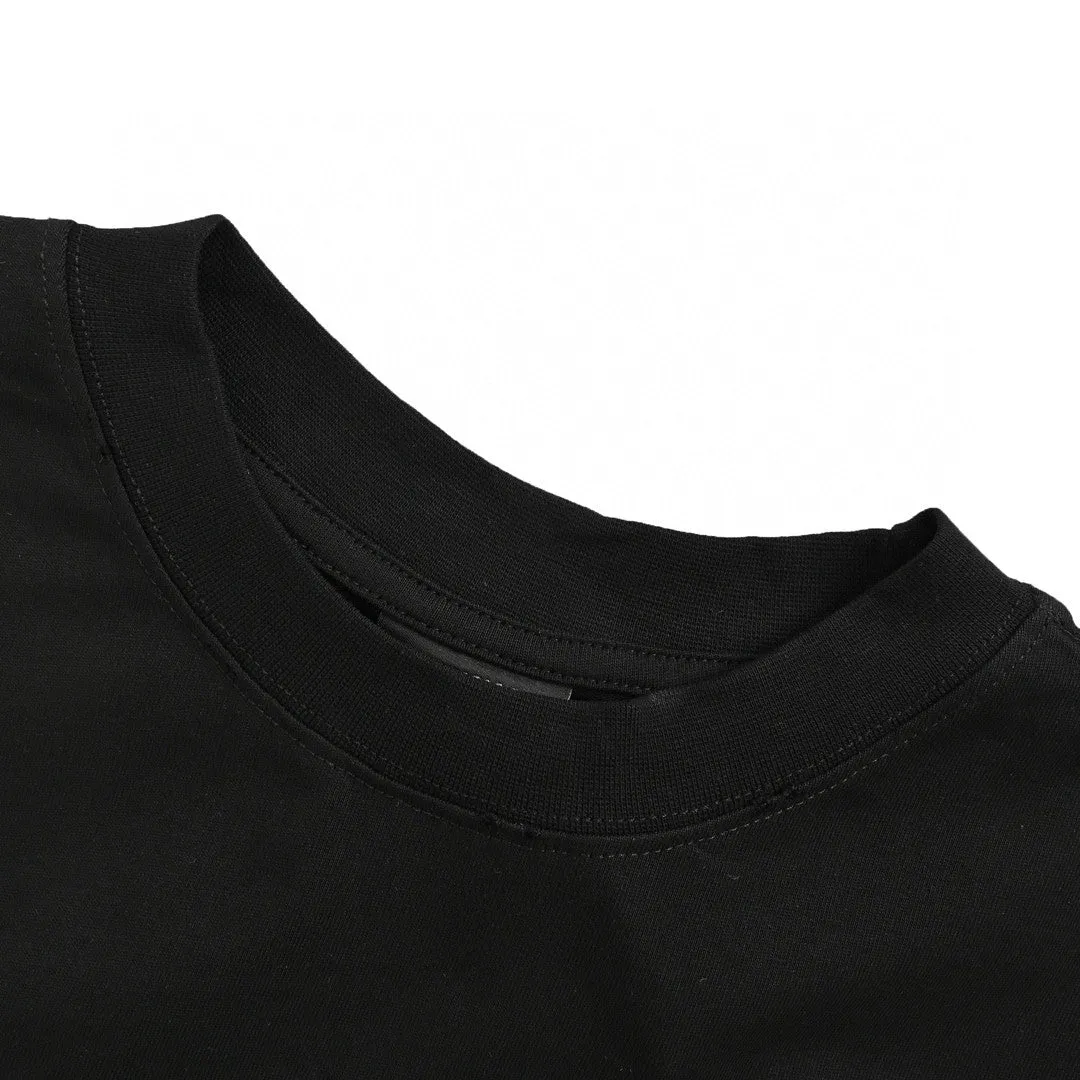 Balenciaga Oversized '8' Logo T-Shirt (Black)