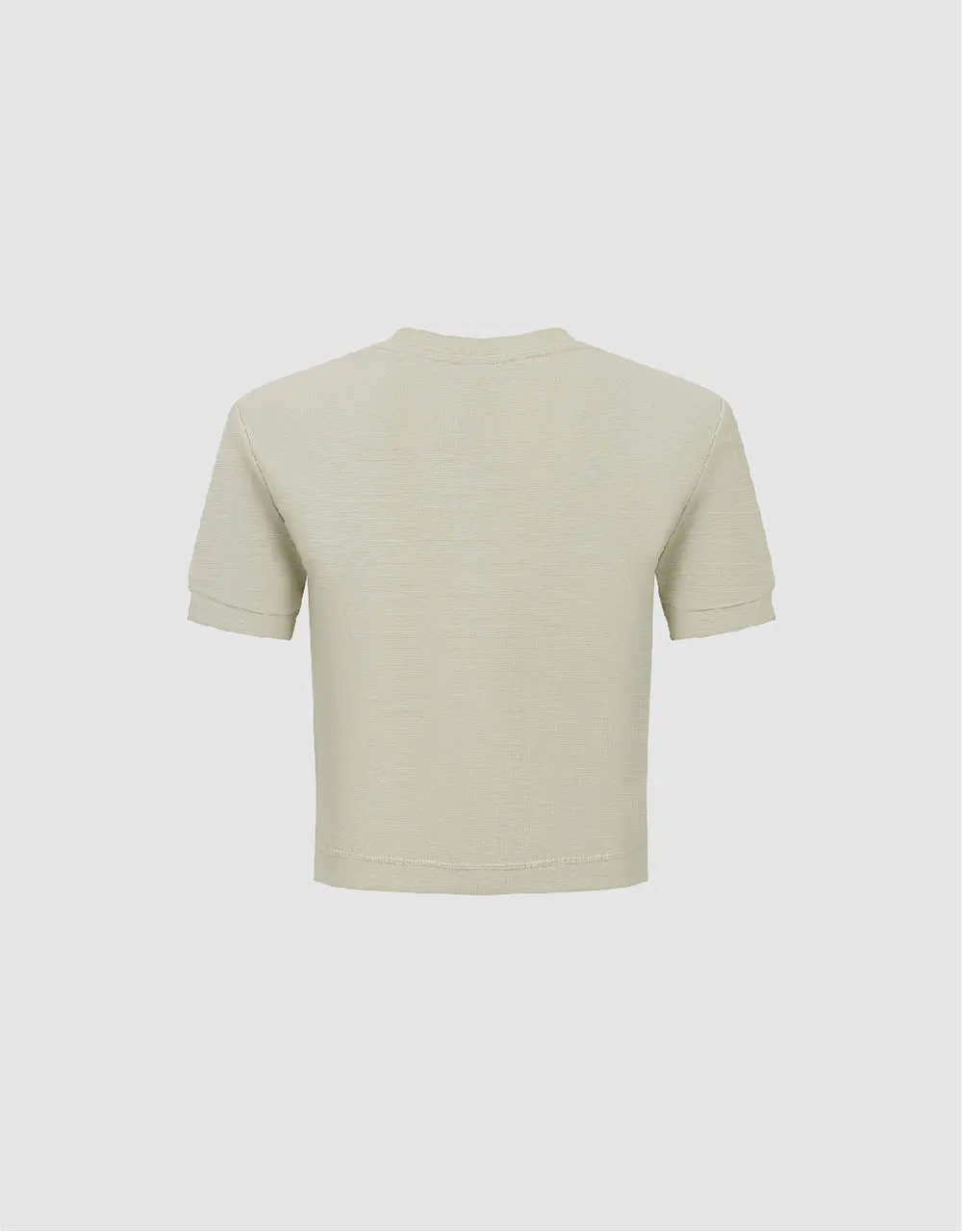 Basic Crew Neck Skinny T-Shirt