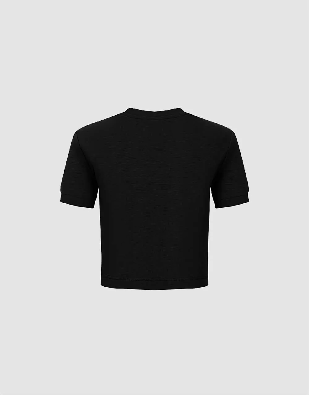 Basic Crew Neck Skinny T-Shirt