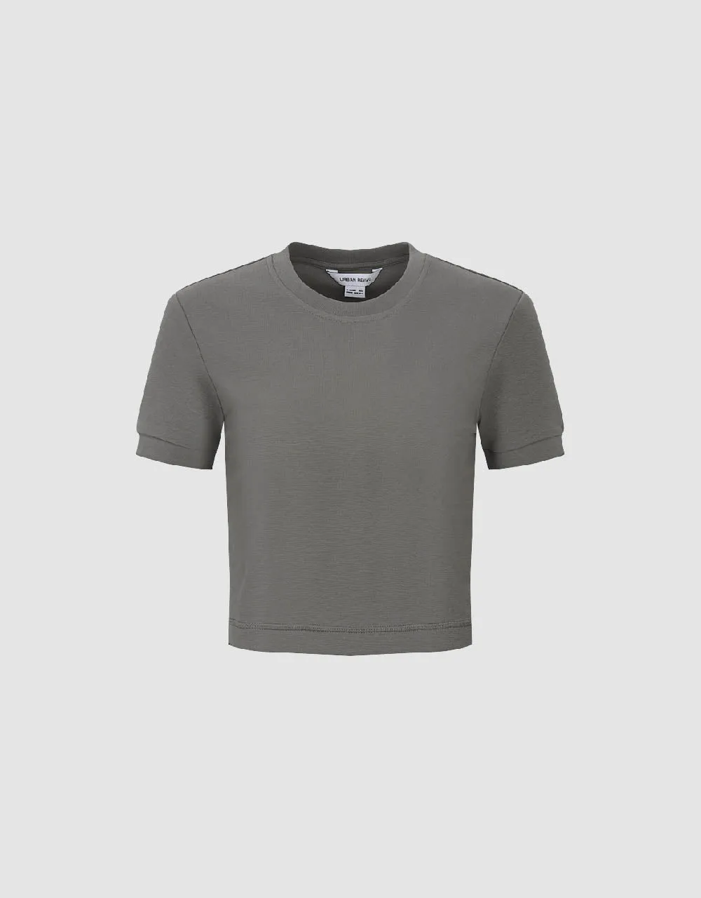 Basic Crew Neck Skinny T-Shirt