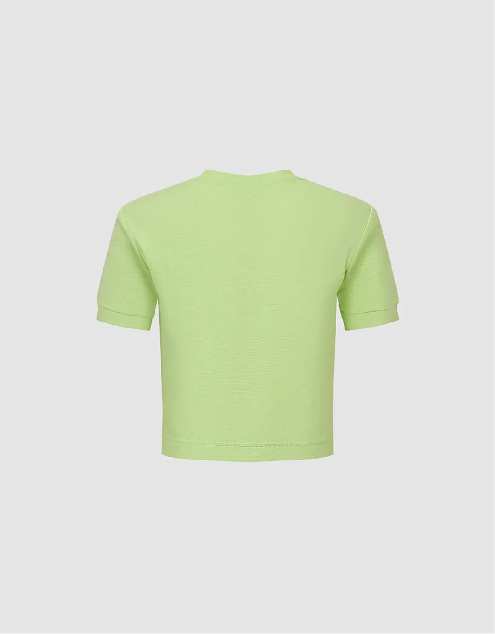 Basic Crew Neck Skinny T-Shirt