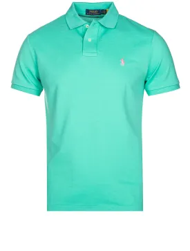 Basic Short Sleeve Polo Green