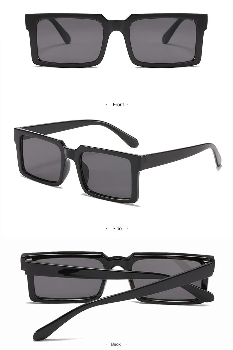 BASIC SIMPLE SQUARE SUNGLASSES