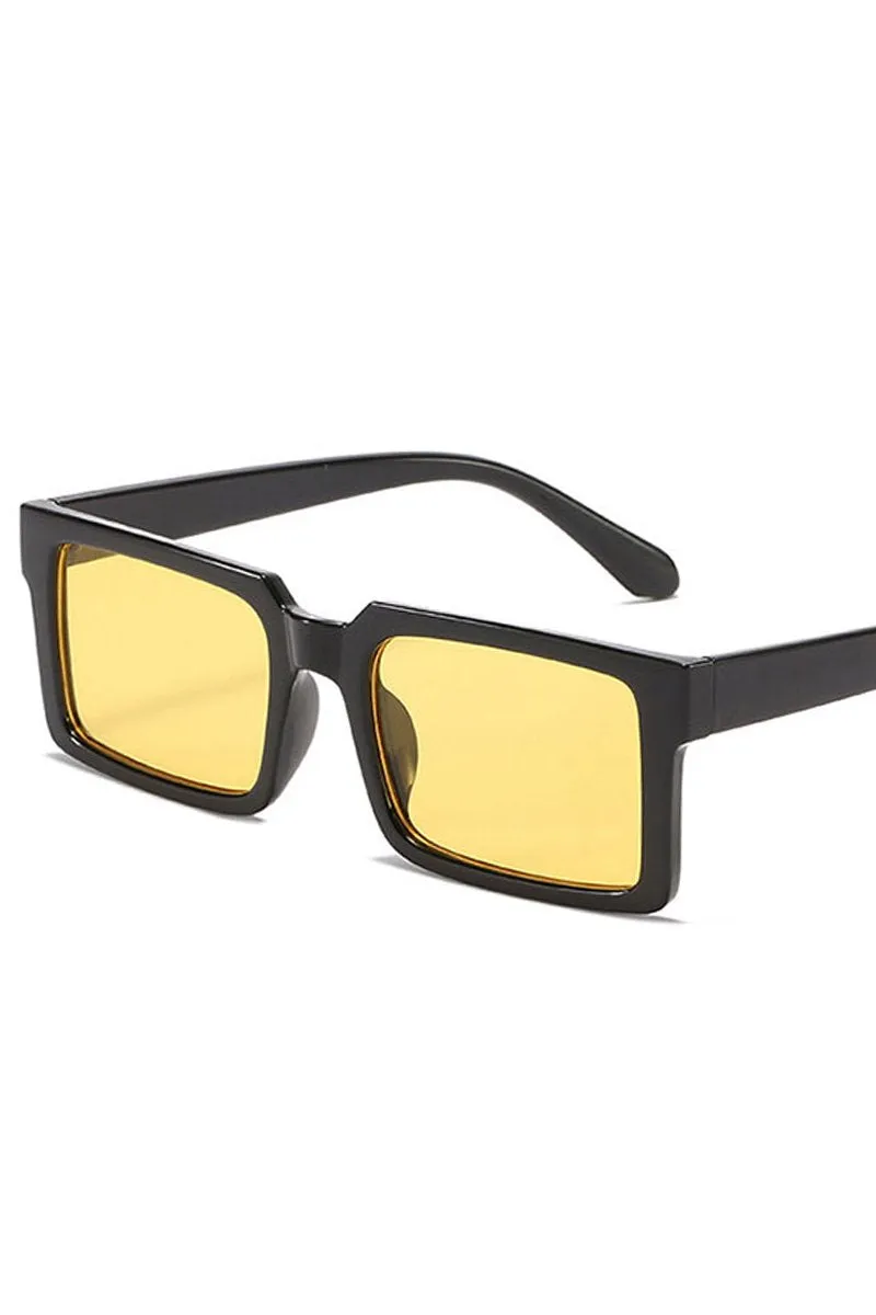 BASIC SIMPLE SQUARE SUNGLASSES