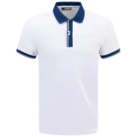 Bay Slim Fit Sport Pique Polo White - SS24