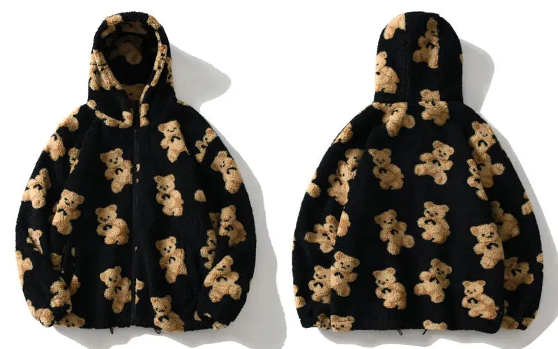 BearTracks™️ Fleece Hooded Jackets