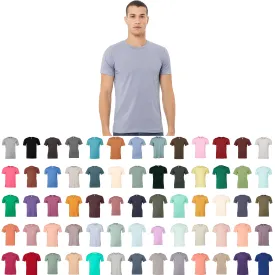 Bella   Canvas® 3001CVC Unisex Jersey T-Shirt, Heather Colors - Sample