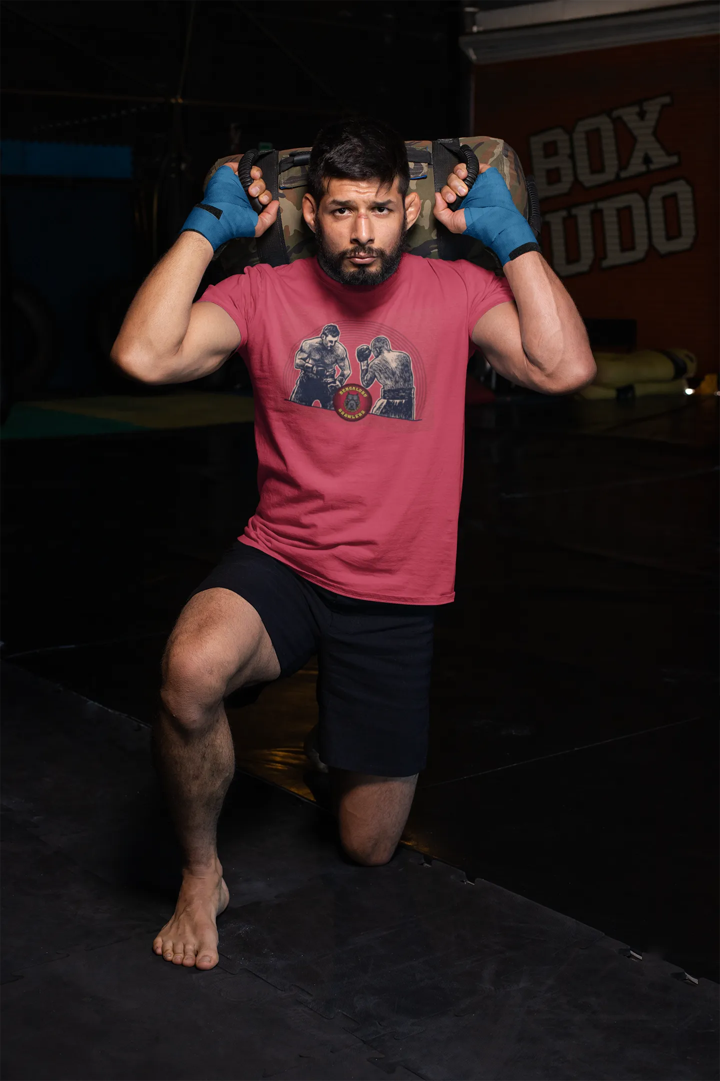 Bengaluru Brawlers Boxing Red Tshirt