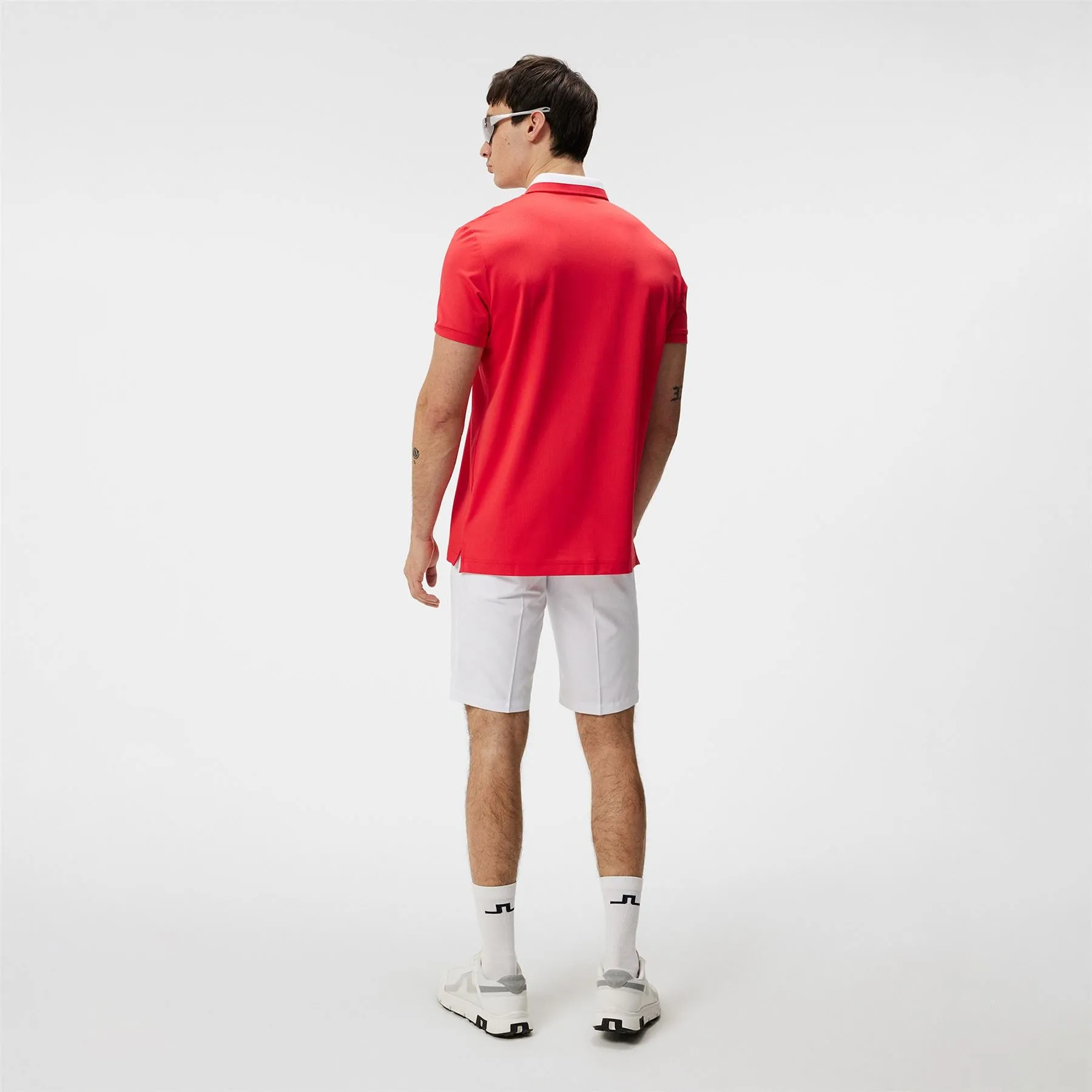 Benji Regular Fit Light Jersey Polo Bittersweet Red - SU24