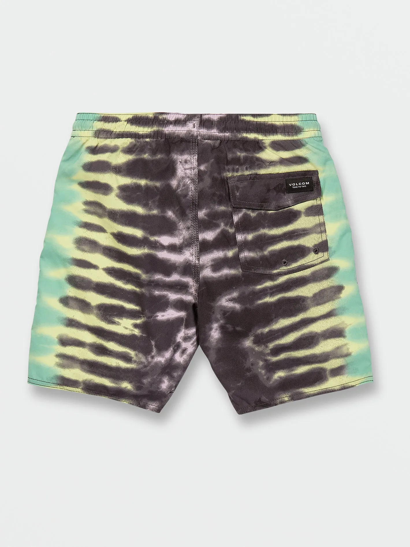 Big Boys Polly Pack Elastic Waist Trunks - Storm Cloud