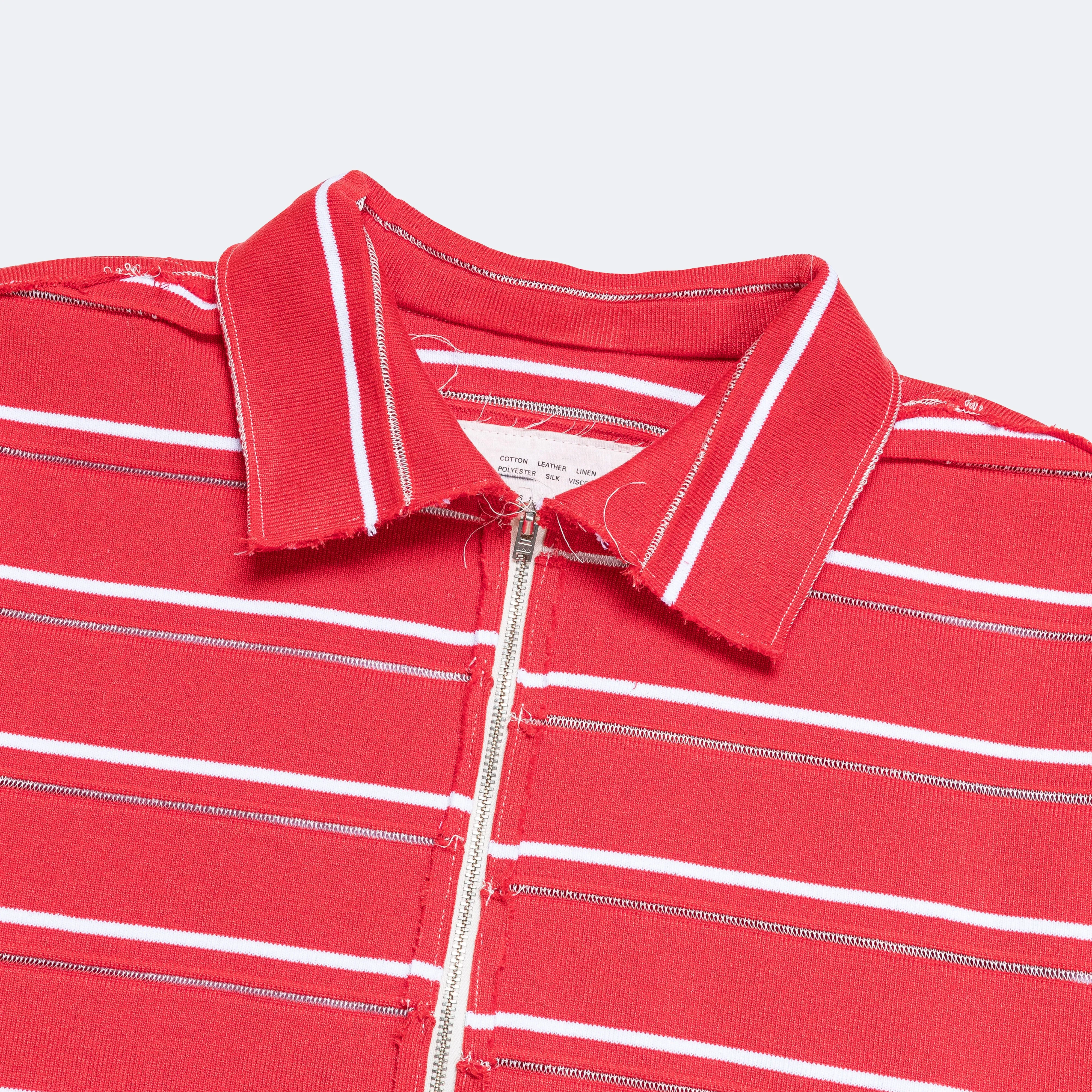 Big Relief Polo - Red/White Stripe