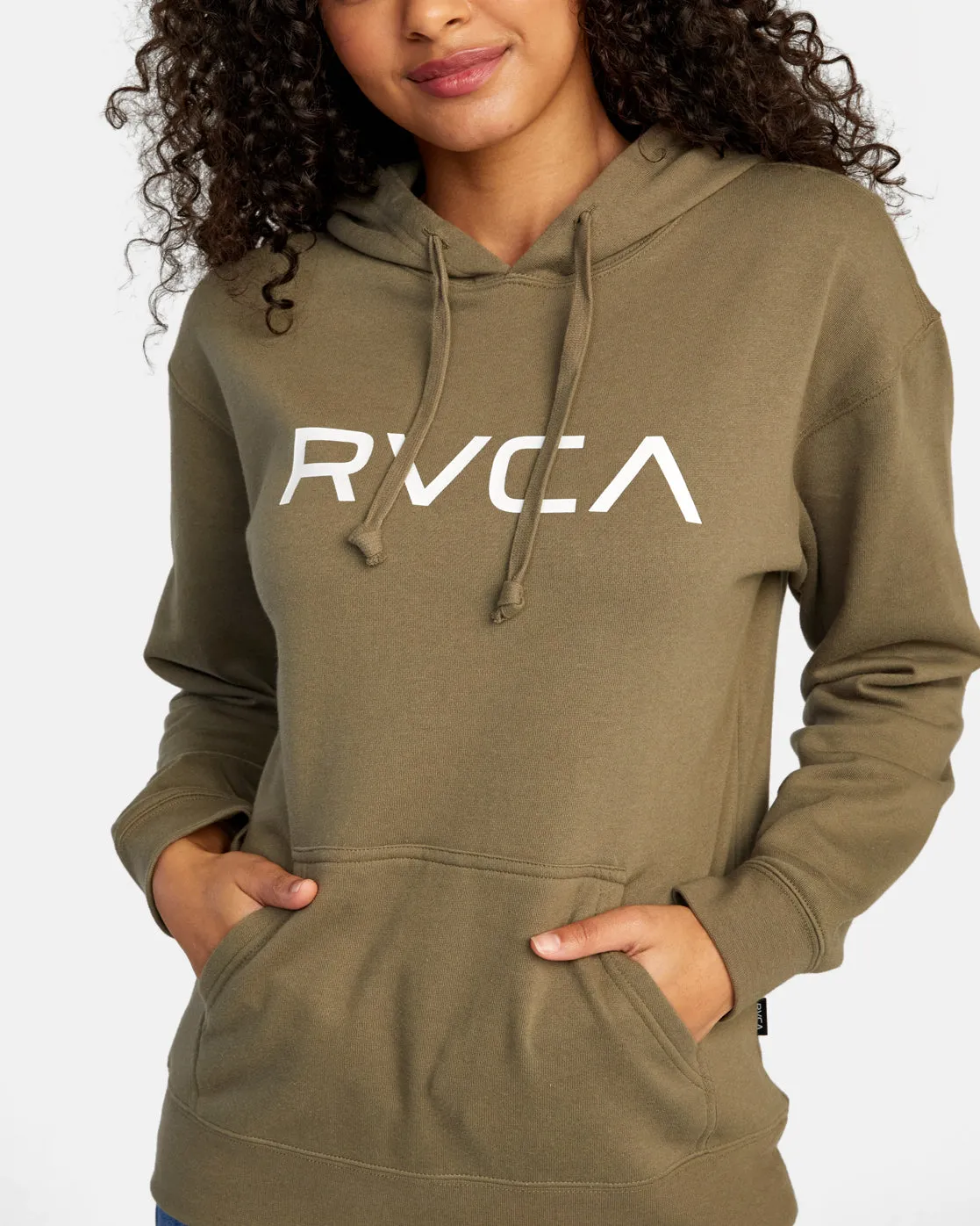 Big RVCA Hoodie - Army Fade