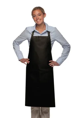 Black Deluxe Butcher Adjustable Apron (1 Pocket)