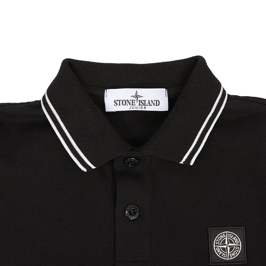 Black Logo Polo