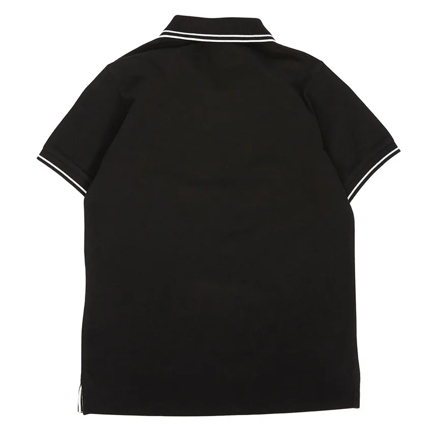 Black Logo Polo