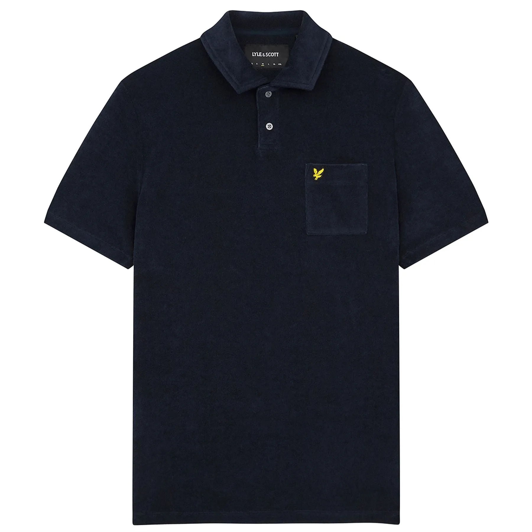 Boucle Polo Shirt Dark Navy - AW21