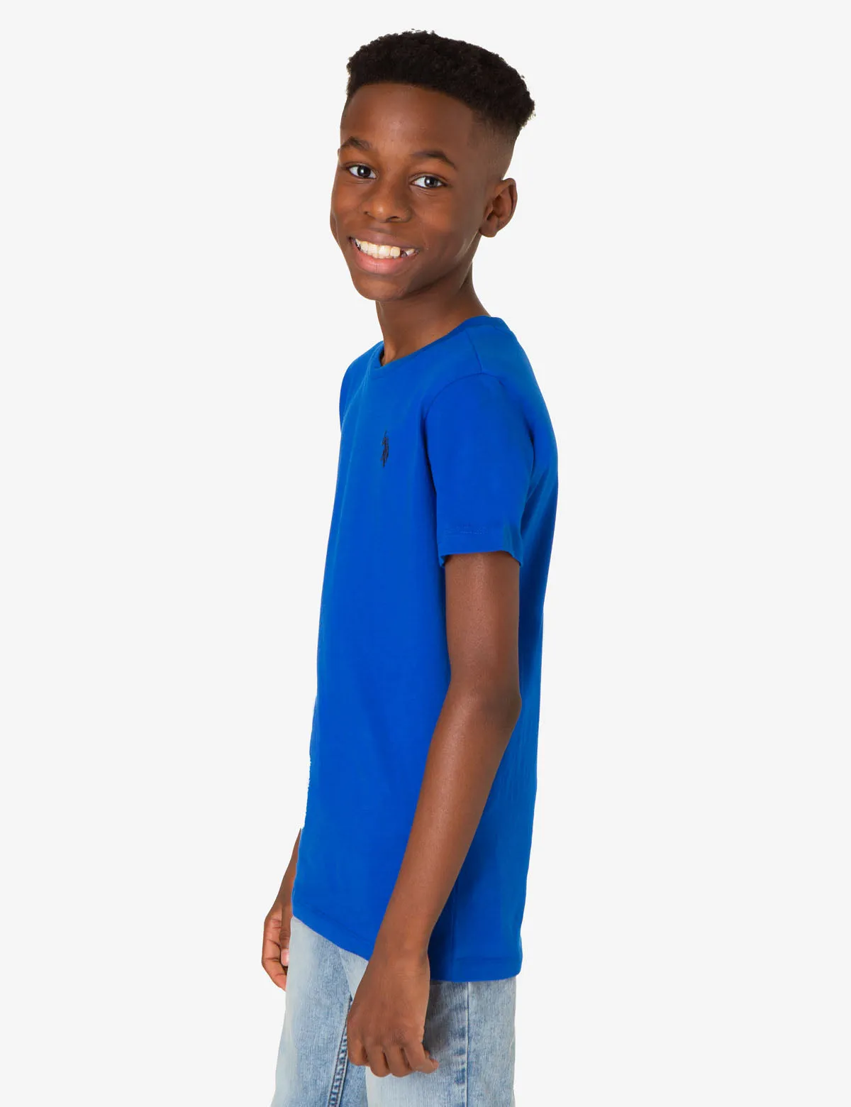 BOYS BASIC CREW NECK T-SHIRT