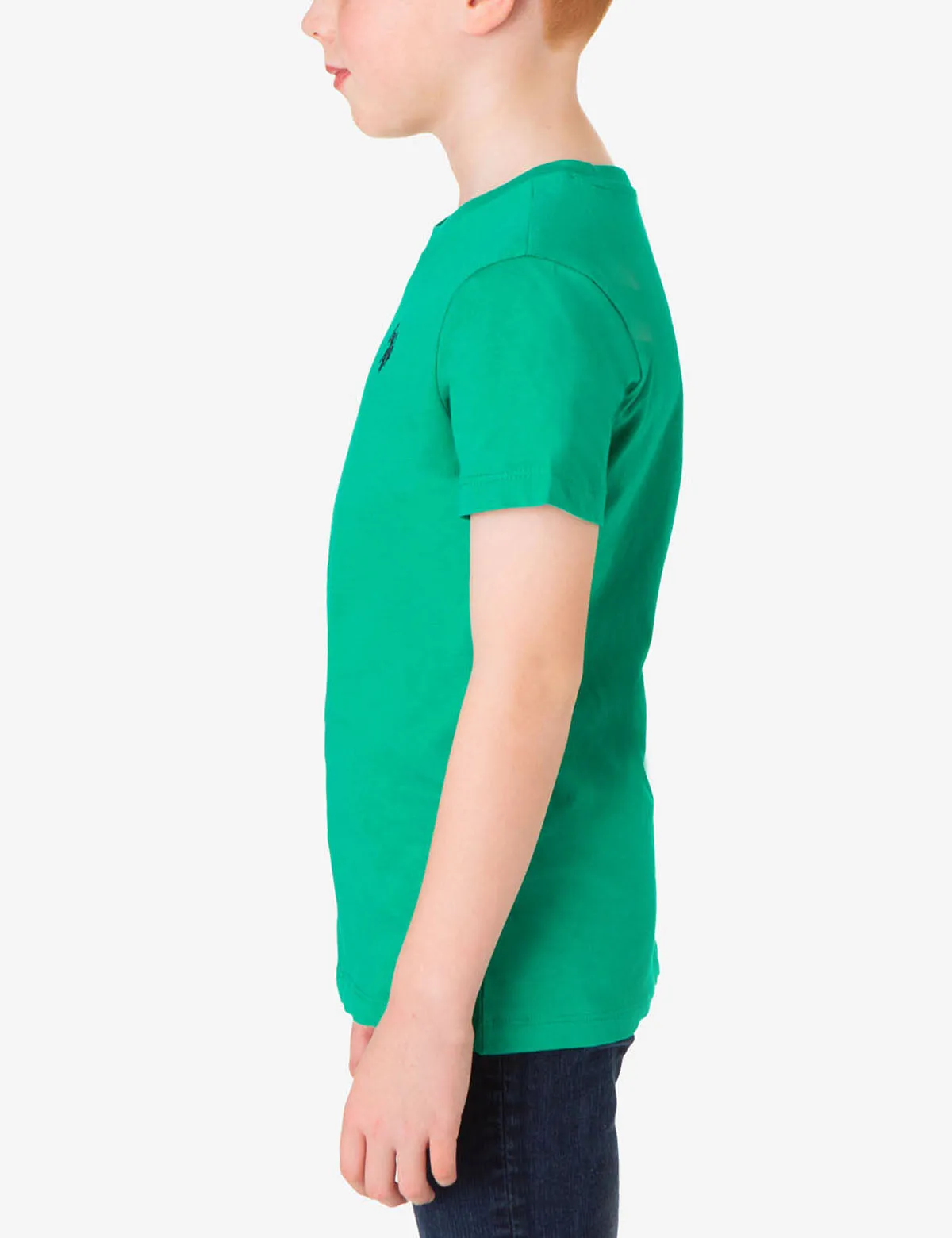 BOYS BASIC CREW NECK T-SHIRT