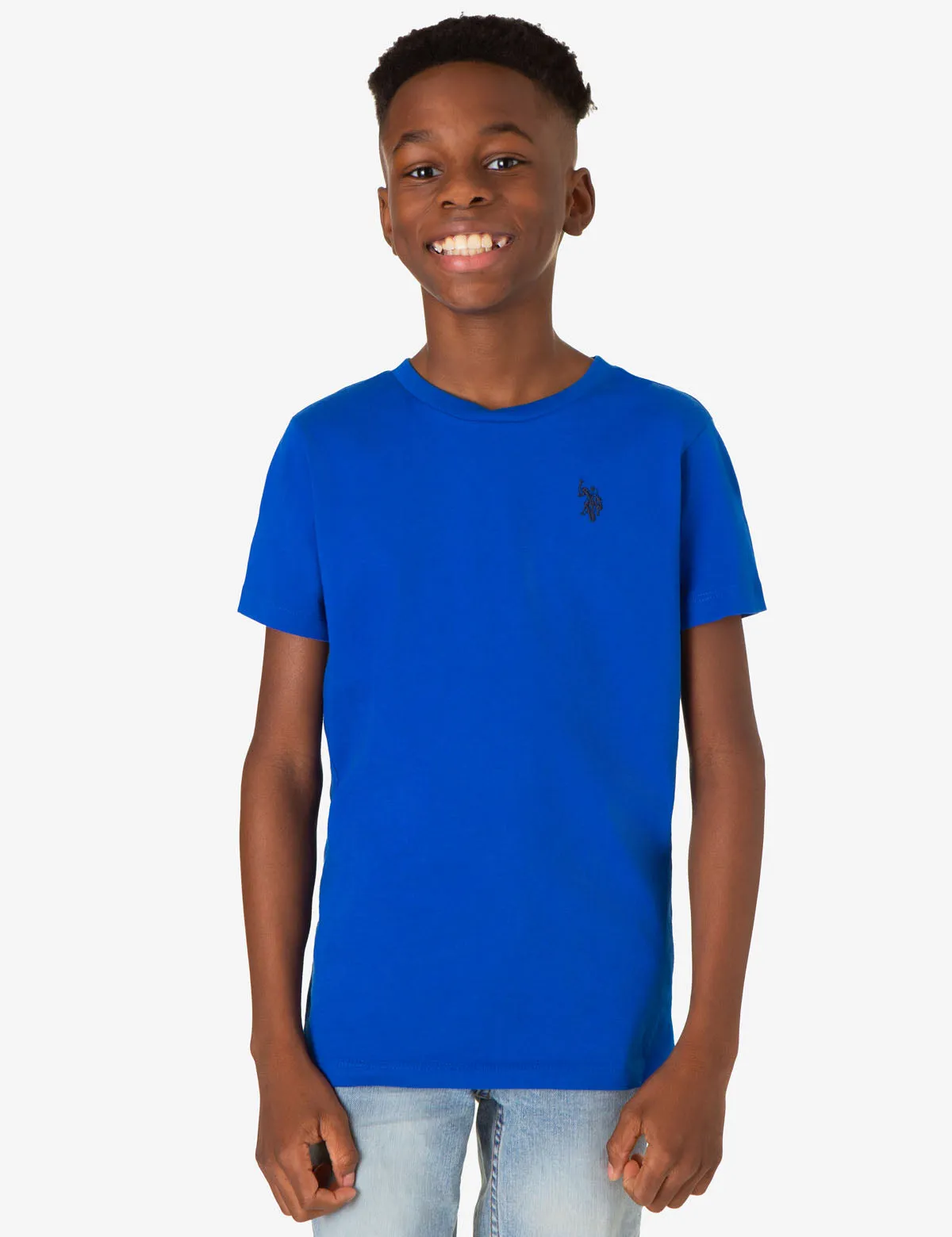 BOYS BASIC CREW NECK T-SHIRT