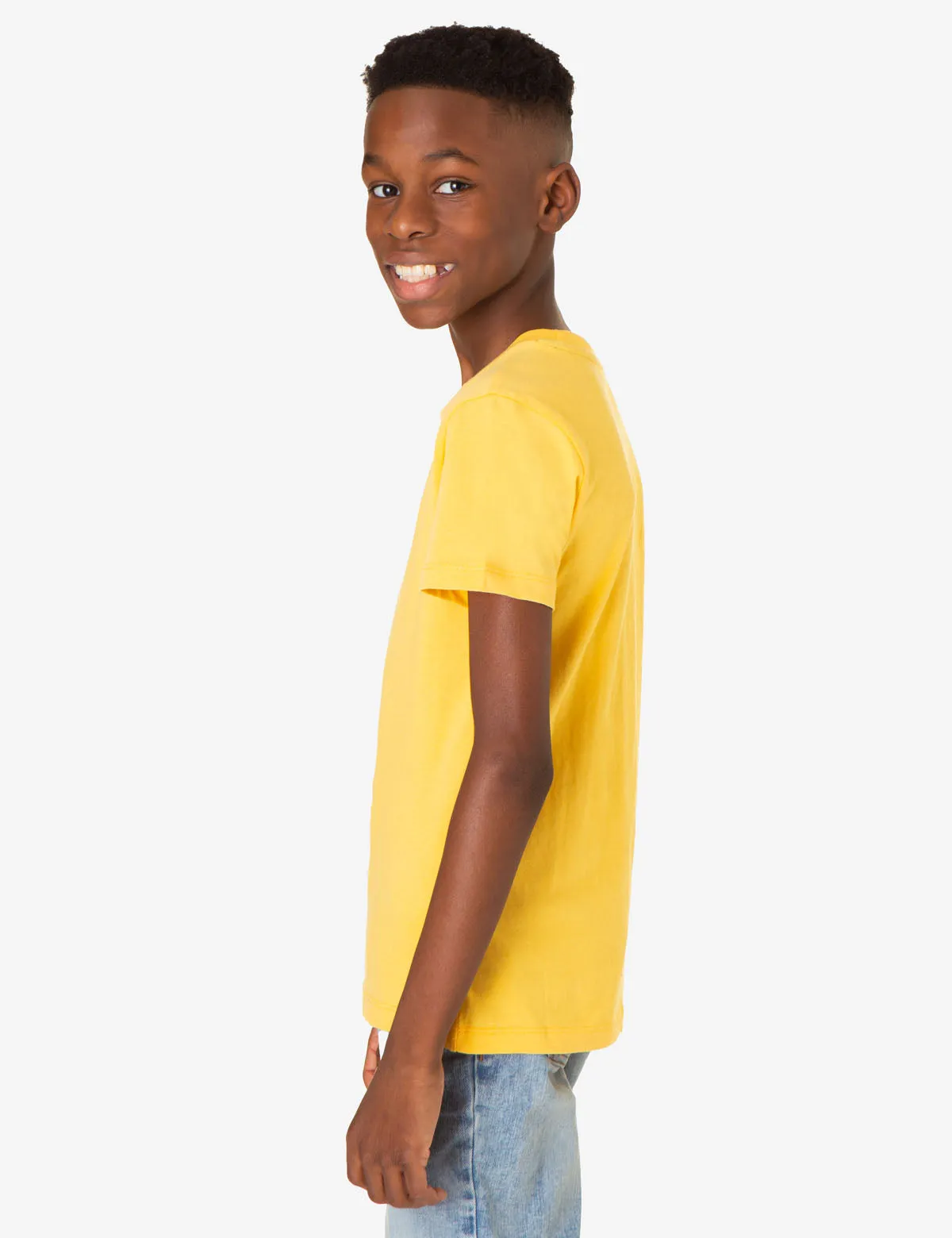 BOYS BASIC CREW NECK T-SHIRT