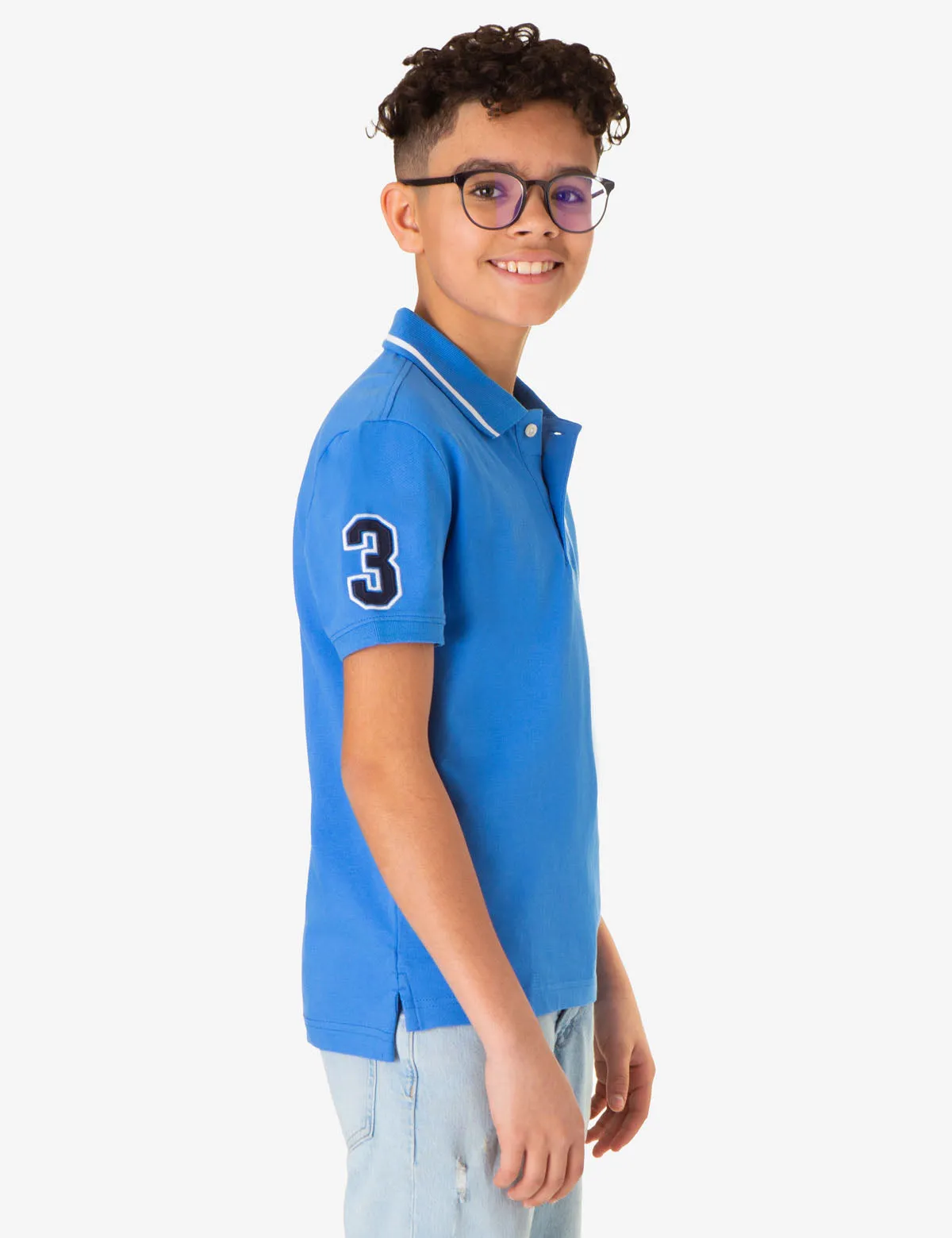 BOYS PIQUE POLO SHIRT