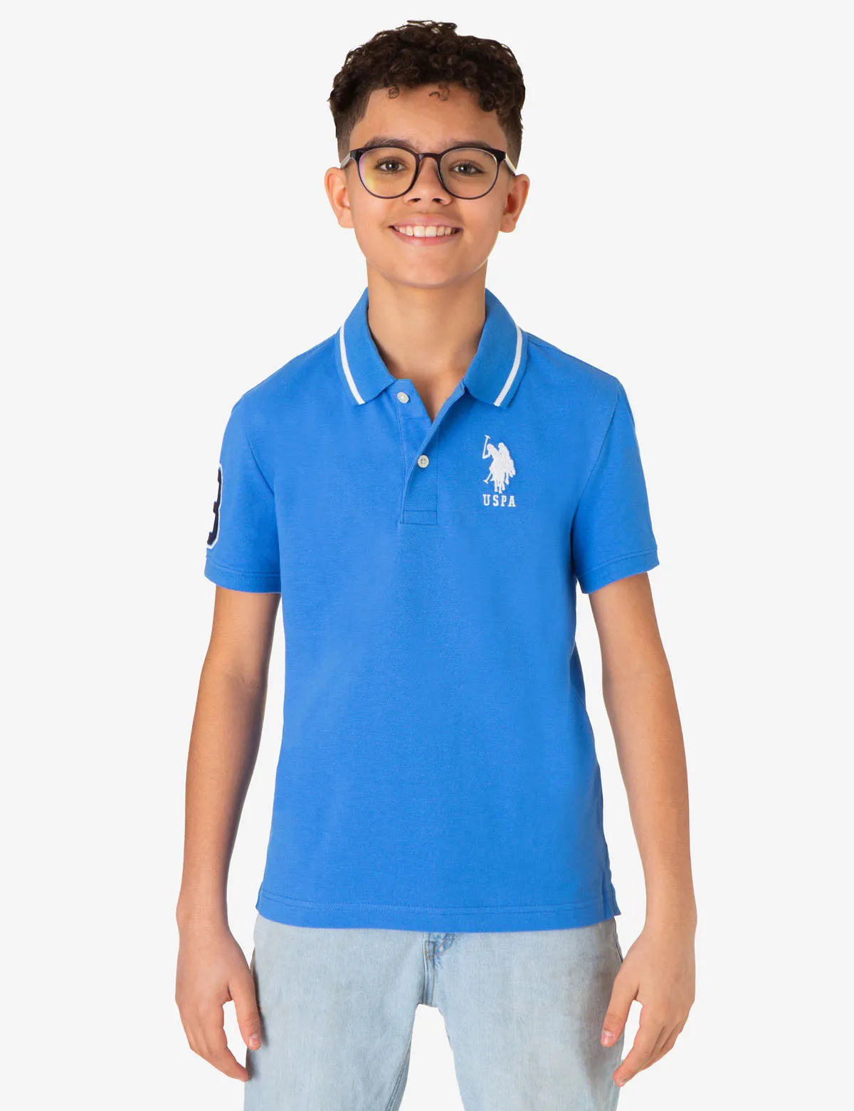 BOYS PIQUE POLO SHIRT