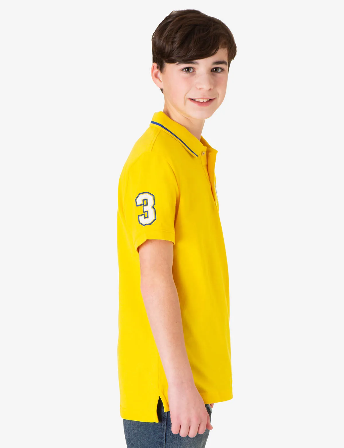 BOYS PIQUE POLO SHIRT